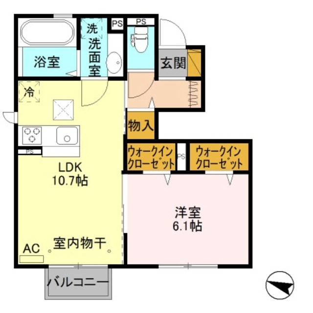 T＆T 103 間取り図