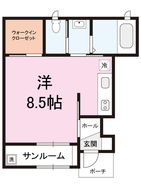 Grand Maison OHYACHI/グランメゾン逢谷内 102 間取り図