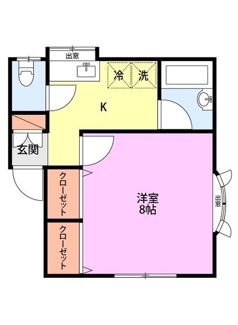 ビバリー小金町 103 間取り図