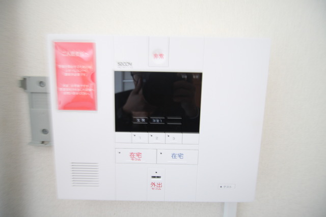 レオパレスサンパレス 107 セキュリティ