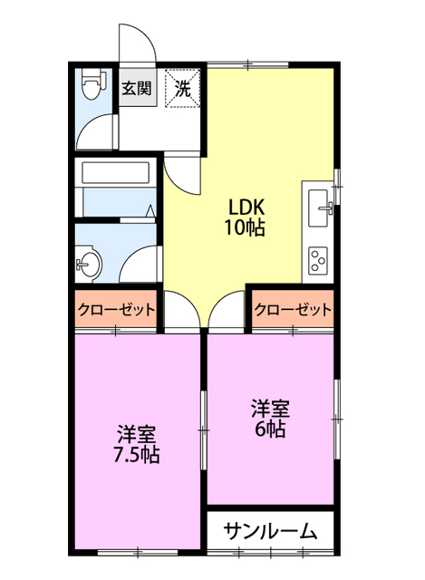 リブラ C 間取り図