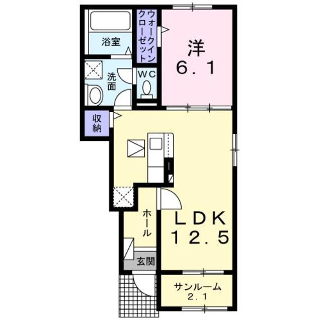 パインエコー 105 間取り図