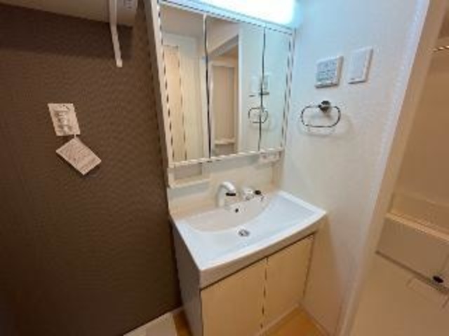 新潟市北区松浜東町　新築アパート 103 洗面所