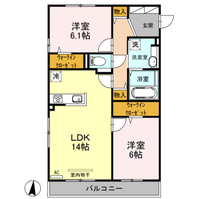 Ｓｋｙｔｅｒｒａｃｅ石橋 306 間取り図
