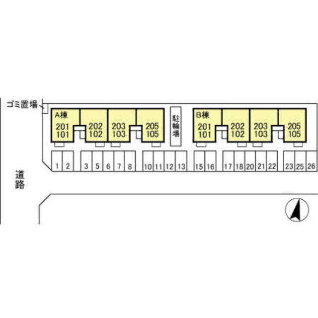 アトリオ小新　Ｂ 101 その他