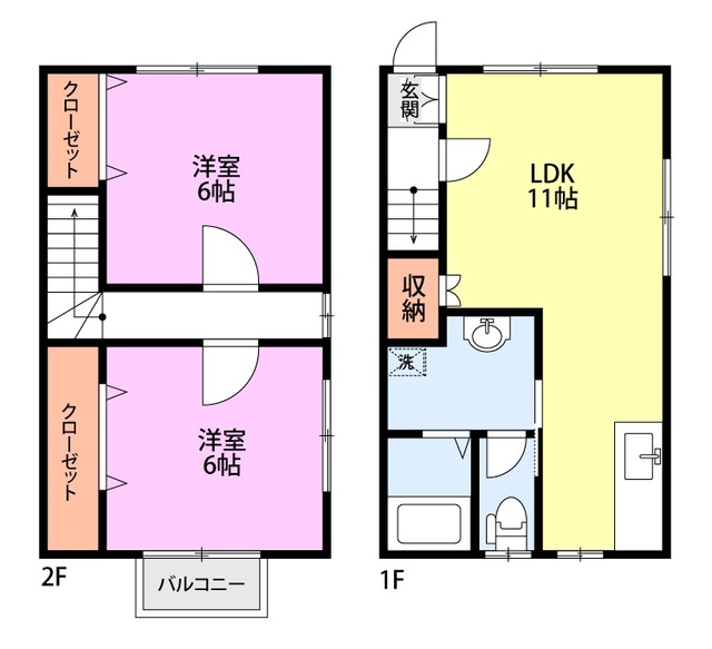 スィートパレス A 間取り図