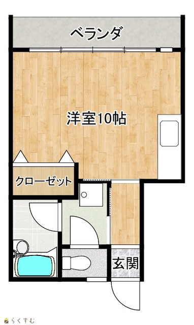 サニーヒル 202 間取り図
