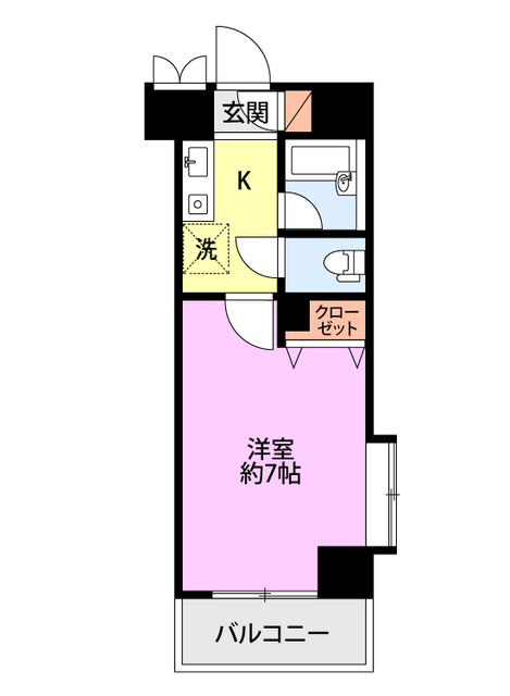 燕三条エクスプレスハイツ 510 間取り図