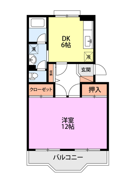 センチュリー眞 303 間取り図
