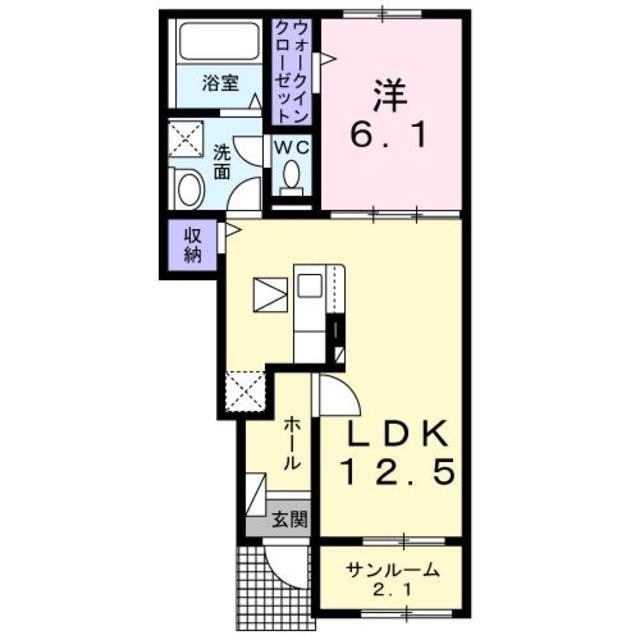 パインエコー 103 間取り図