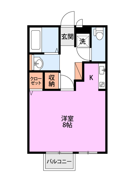 ＳＡＪＡ－Ｍｅｌｏｄｙ 101 間取り図