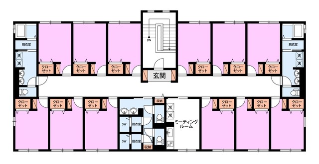 【食事付】新潟医療福祉大学学生寮　N-Village伍桃６号棟 107 その他