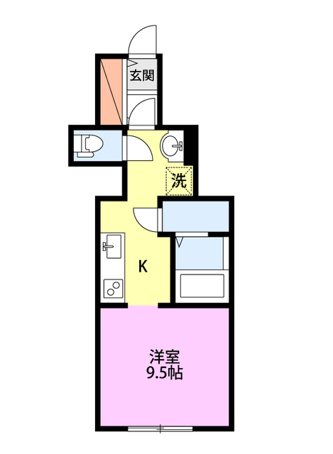 Common稽古町 103 間取り図
