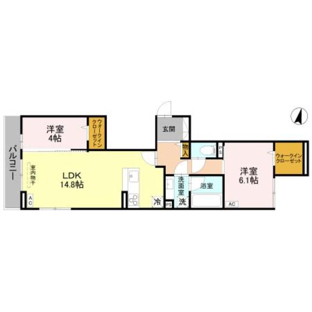 クレスタ 202 間取り図