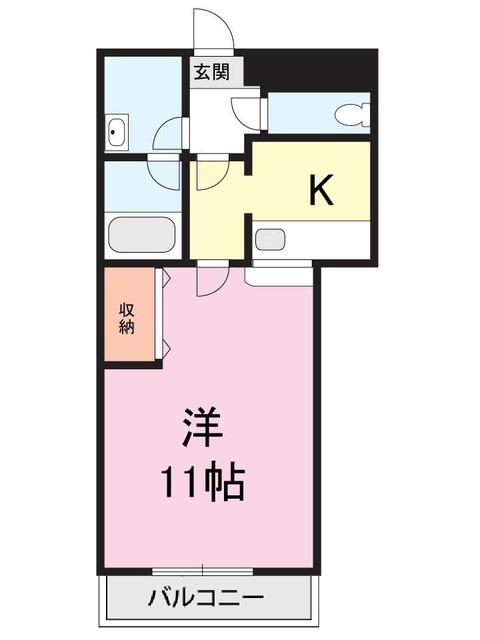 ハイムファンタスⅡ 103 間取り図