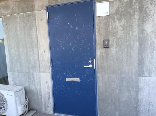 サニーフラット宮関 4C 玄関