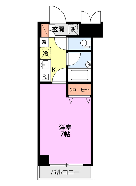 レジデンス米山 302 間取り図