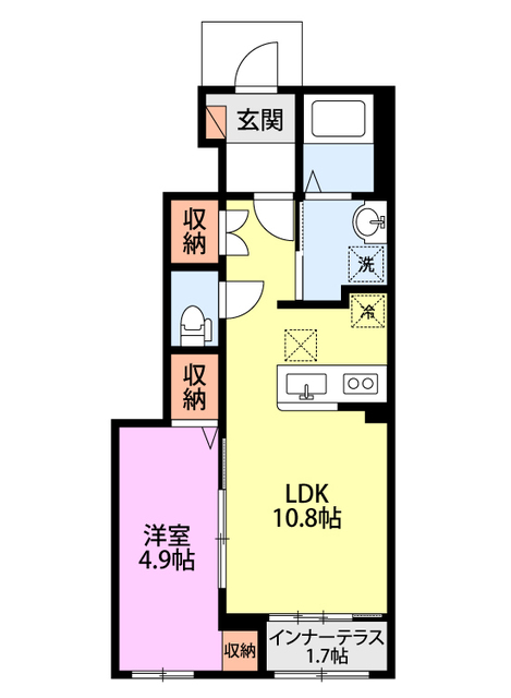 グランピュア 103 間取り図
