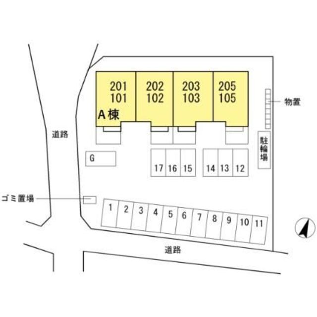 ロジュマン　シュシュ　Ａ 201 その他