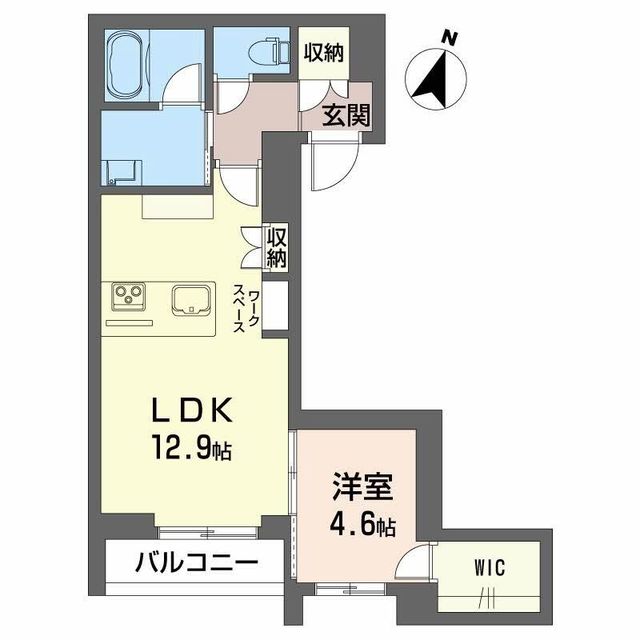 シャーメゾン東幸町 301 間取り図