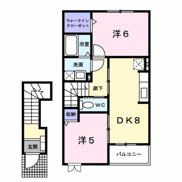 昴 203 間取り図