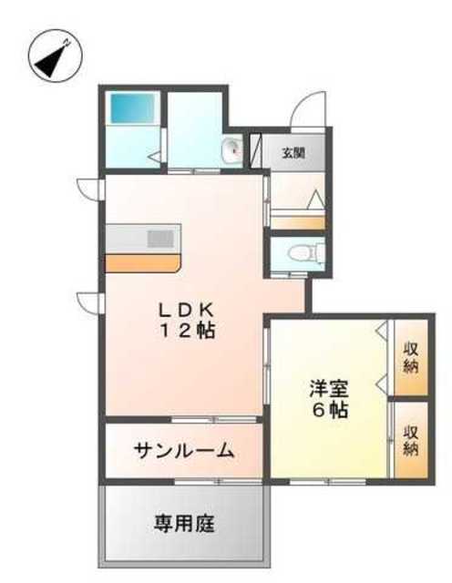 ラコルト 103 間取り図