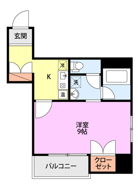 サンセーヌ 301 間取り図