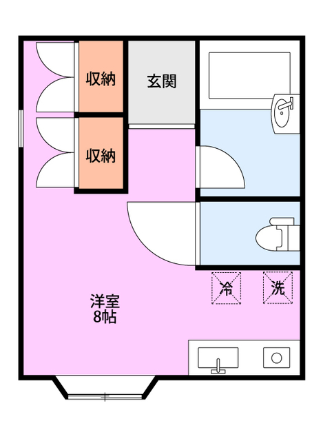 Casa　la　gauche 103 間取り図