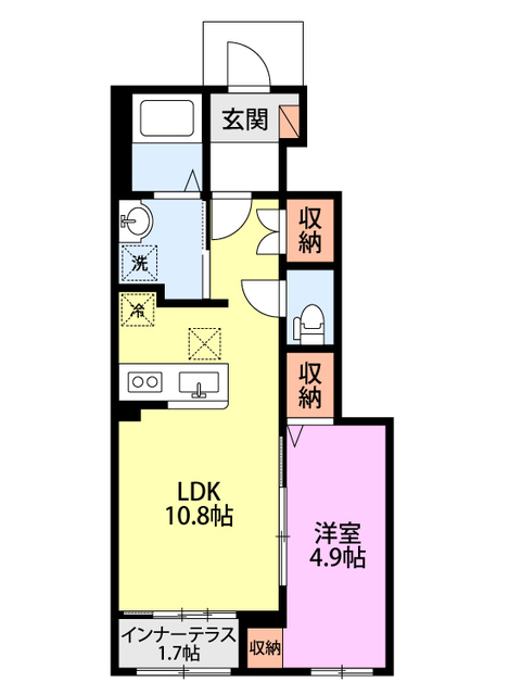 グランピュア 102 間取り図