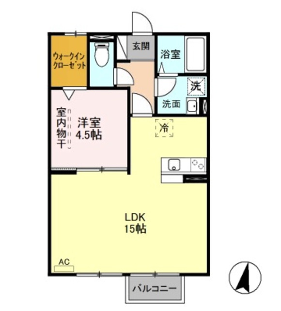 テミンク 205 間取り図