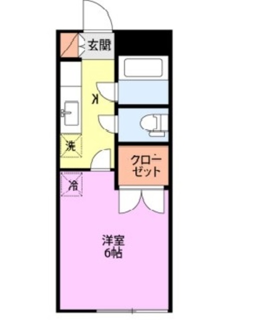 サザンコーポラス　Ⅰ 110 間取り図