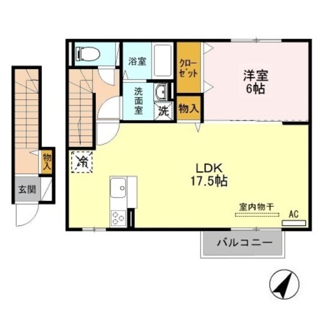 クリプトンＡ 202 間取り図