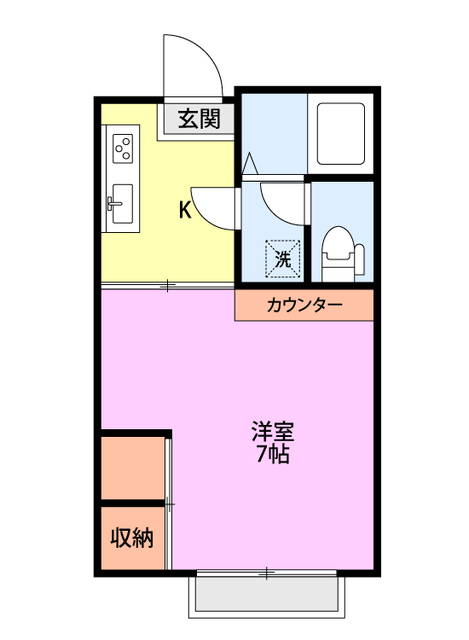 マイ・スイート・ホーム 103 間取り図