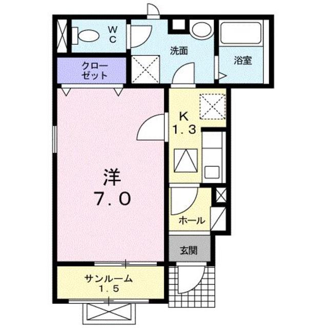 アプローズ 101 間取り図