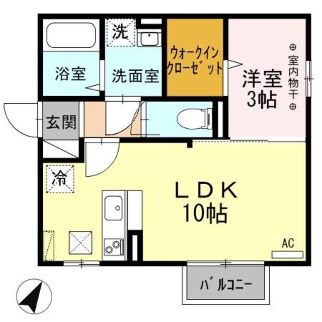エスペーロ 105 間取り図
