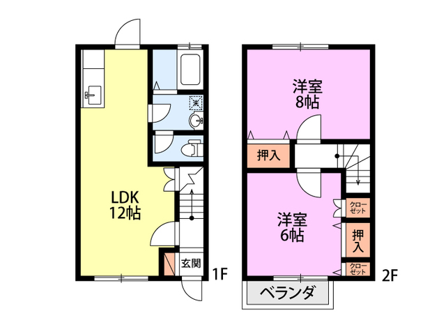 フェアリー詩季 B 間取り図