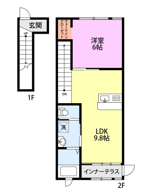 リベルタス 201 間取り図