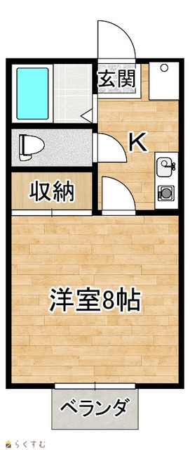 アルティームＤ 102 間取り図