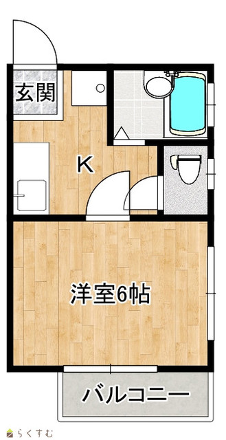 レイクサイド川崎 201 間取り図