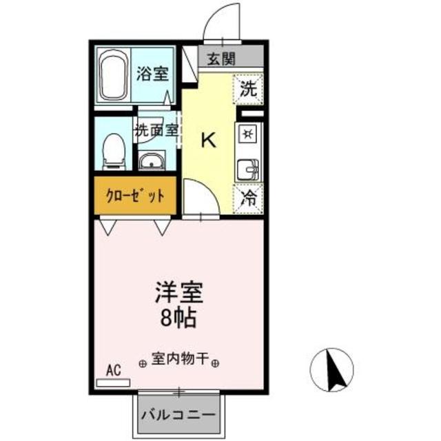 セブンヒルズラポート 102 間取り図