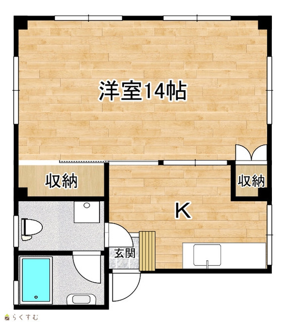 メゾン畠山 302 間取り図