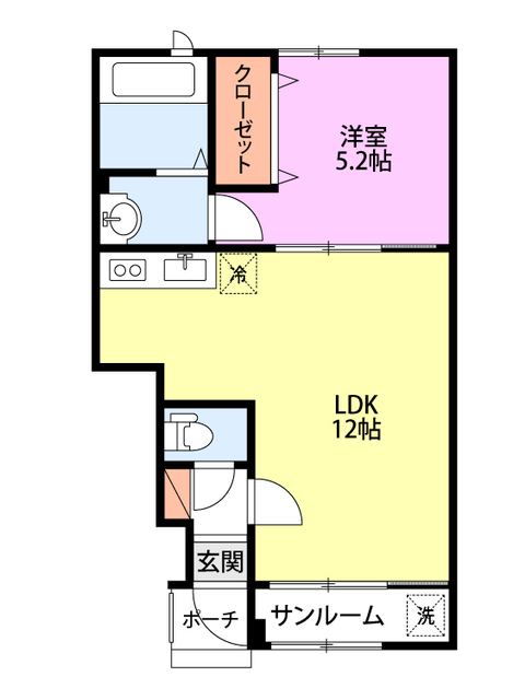 ＯＷＬ1号館 103 間取り図