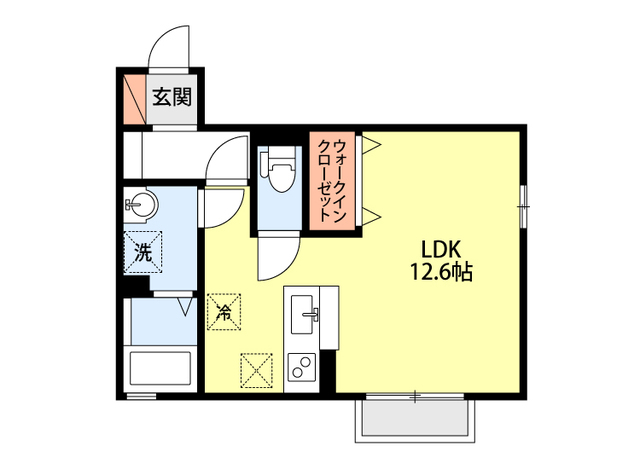 サン・エイトⅡ A202 間取り図