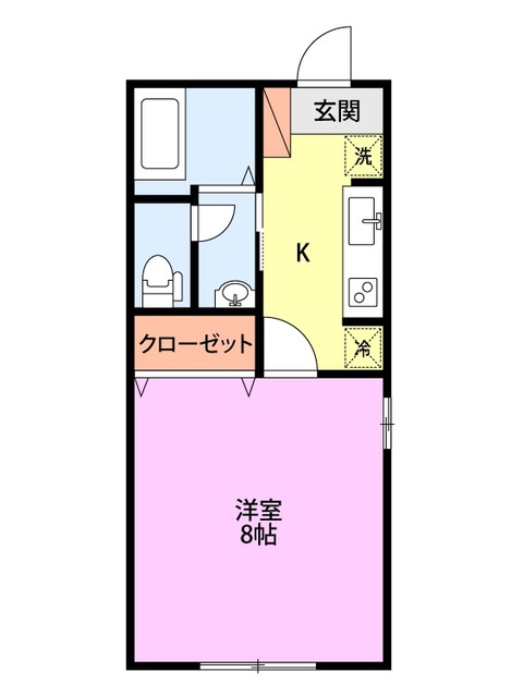 SAJA坂井砂山 201 間取り図