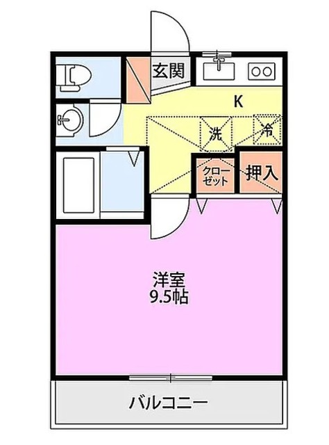 ライトウィン 103 間取り図