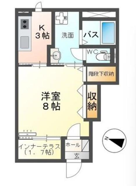 グランコートM・H 103 間取り図