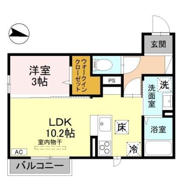セレニテ 103 間取り図