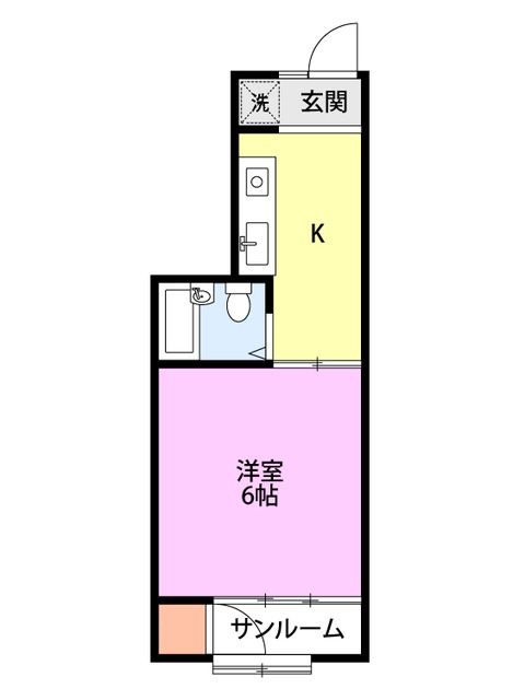 穂波ツインズ　Ⅱ 205 間取り図