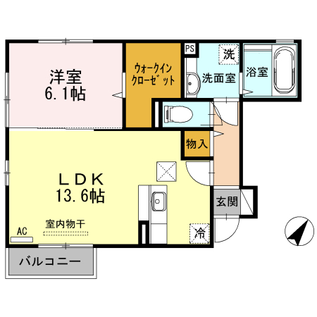 ＢＲＩＯＮ 101 間取り図
