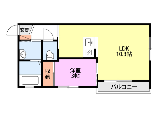 ＳＯＲＡ 105 間取り図